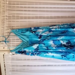 JENNIFER LOPEZ asymmetrical dress size 10.